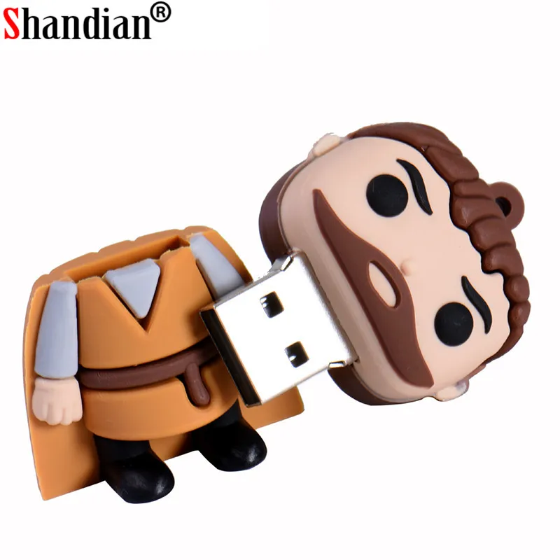 SHANDIAN горячий USB флэш-накопитель 32G "Игра престолов" Memory stick Drive 64G Флешка U диск 4 ГБ 8 ГБ 16 ГБ 32 ГБ 64 ГБ