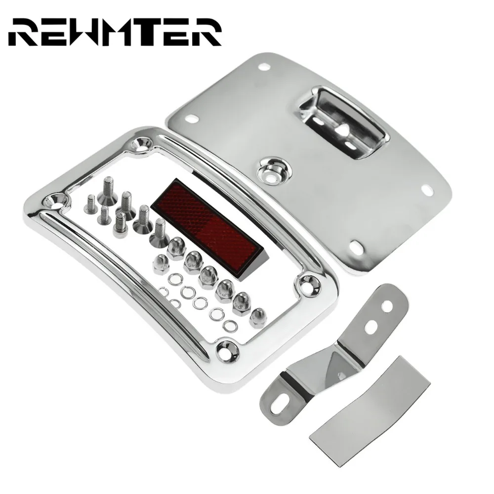 Motorcycle License Plate Mounting Frame Kits For Harley FLSTSC 2005