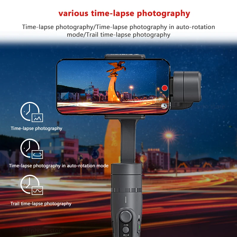  Feiyu tech Vimble 2 3-Axis Gimbal Smartphone Stabilizer with Extendable Handheld Remote Control PK 