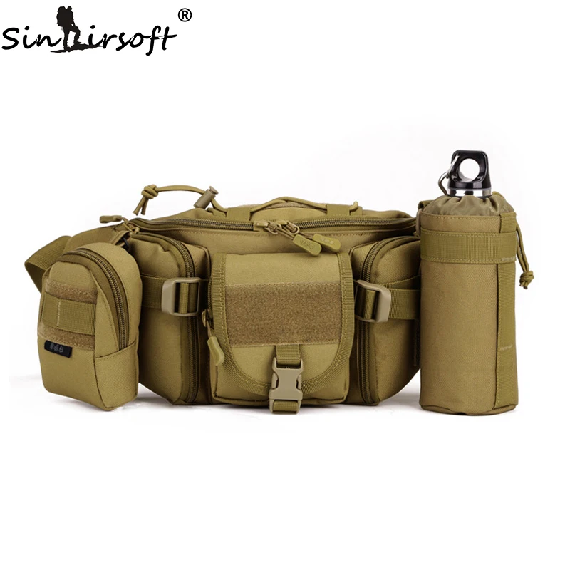 SINAIRSOFT 1000D NYLON Tactical Pouch molle Hunting bag Waterproof Hiking Fishing Waist Bags ...