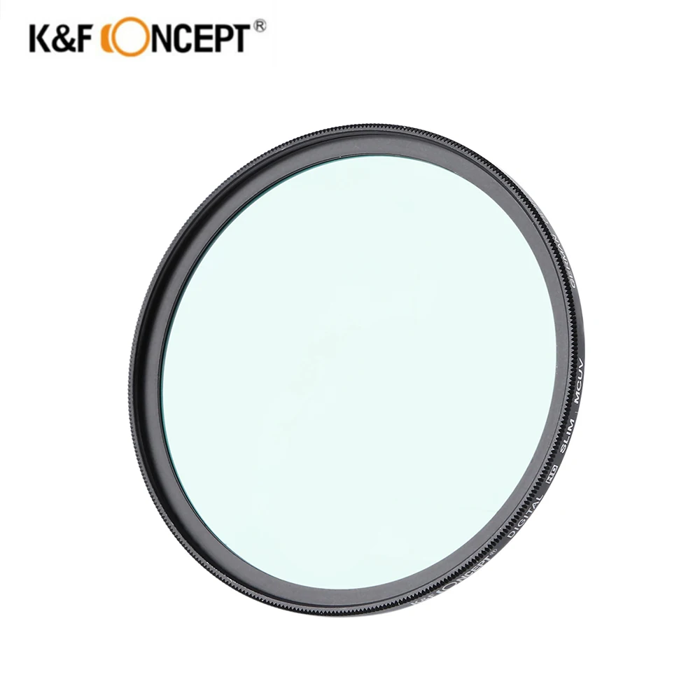 K & F CONCEPT 37/40. 5/49/52/55/58/62/67/72/77/82/ 86 мм Тонкий мульти покрытием MC UV HD объектив фильтр протектор для Canon Nikon sony Камера