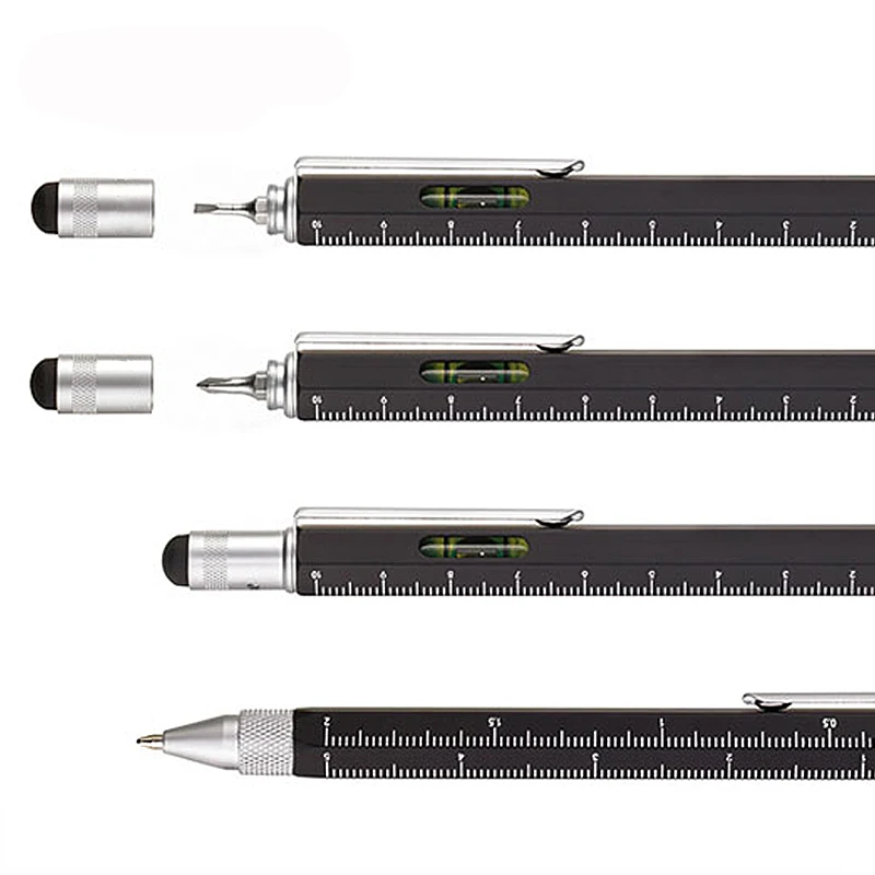 Многофункциональная ручка для инструментов, металлическая ручка с подставкой, Высококачественная шариковая ручка с сенсорным управлением, ручка для подписи