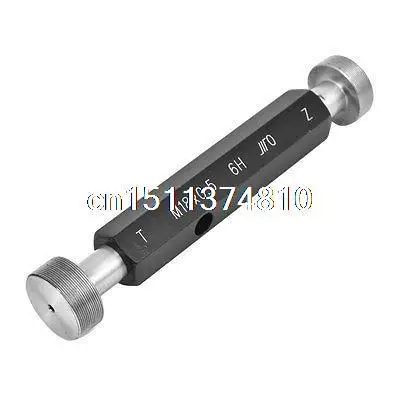 

M18 x 0.5 6H Steel Pipe Thread Plug Gage Go/No Go Gauge Gaging Tool