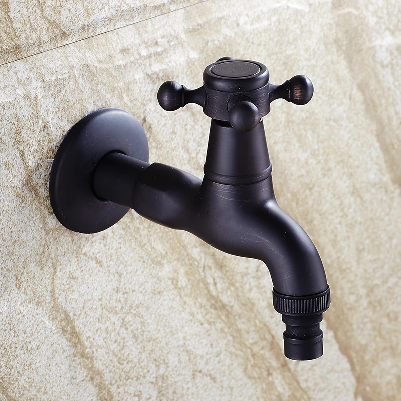 Buy Bibcocks Decorative Outdoor Wall Mounted Black