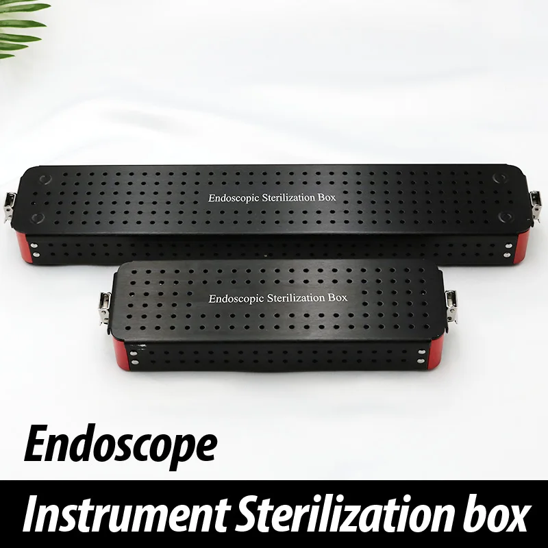 

Aluminum alloy sinus endoscope sterilizing box high temperature and high pressure surgical instrument sterilizing box