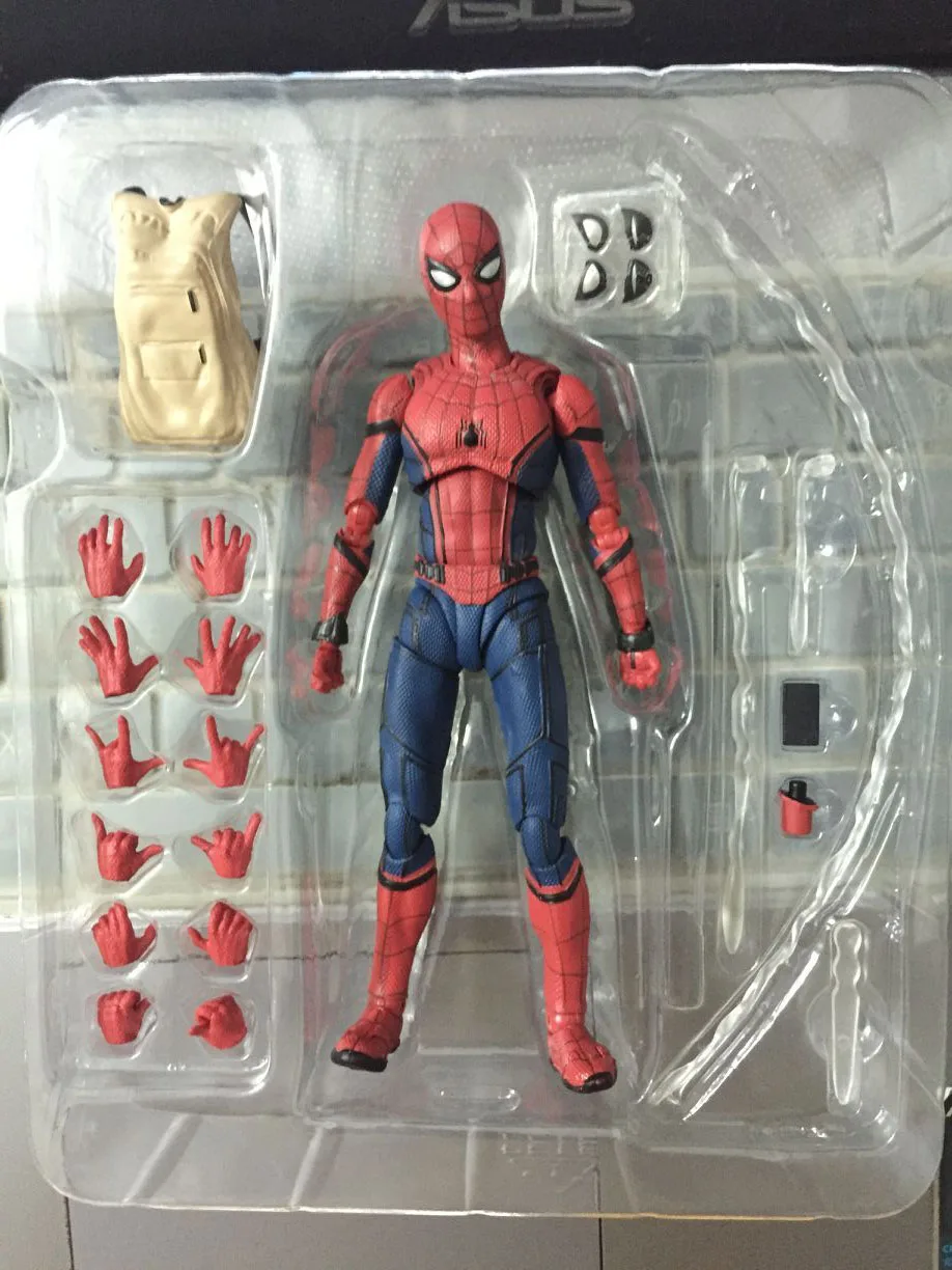 spiderman articulado 15 cm