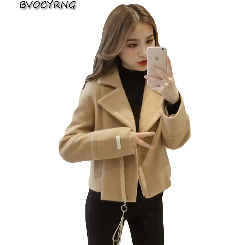 short wool jacket womens