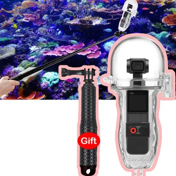 

For DJI OSMO Pocket Case WaterProof Underwater Surfing Diving Housing+Extension Selfie Stand Dive For OSMO Pocket Accessories