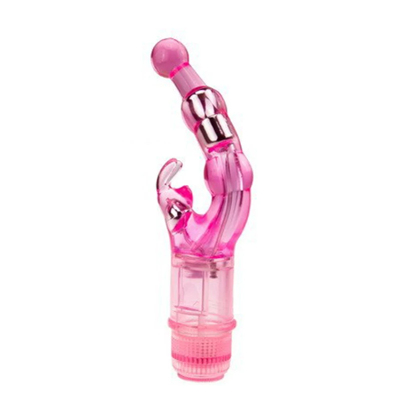 AB001826--New Dual Stimulator Naughty Rabbit Vibrator Waterproof Mute Vibrating G Spot Clitoris Masturbation Vibrator Sex Toy For Femal (3)