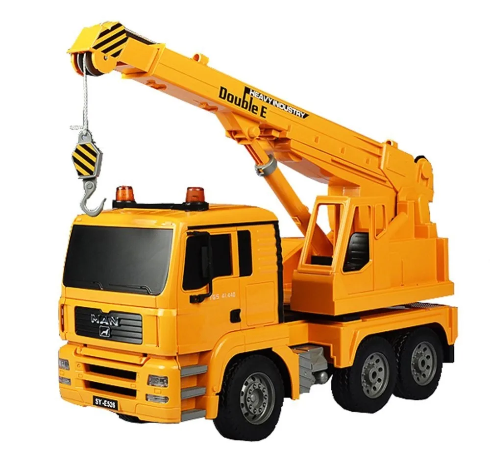 Caminhão de rc Misturador de Cimento Caminhão de Bombeiros Modelo de Veículo de Construção de Controle de Rádio para Brinquedos de Hobby de Presente das Crianças Maior Lixo Guindaste de Hobby Presente das Crianças - 2.4g 24 High Quality Brinquedos e hobbies