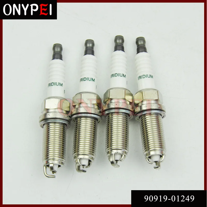 4pcs Iridium Spark Plugs 90919 01249 FK20HBR11 For Lexus GS350 GS460