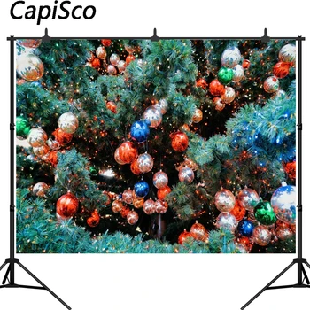 

Capisco photography Background Christmas balls backdrop New Year for a photo shoot photographic camera