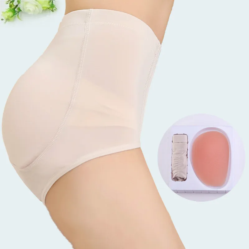 

Direct Selling Silicone Underwear Stealth Hip Pants Silica Gel Breech High Quality Underwear Women 1pcs