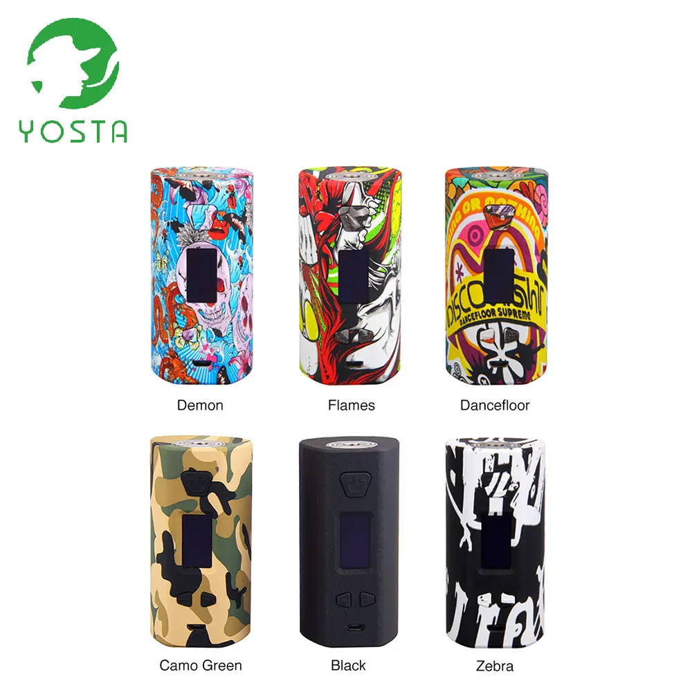 

Original Yosta Livepor 200W TC Box MOD max 200W & 6 Different Output Modes No 18650 Battery Vape Box mod VS Storm230 / Thor mod