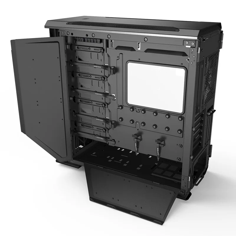 PHANTEKS 518XTG двухсистемное алюминиевое шасси(3 мм алюминий/с 3 вентиляторами/Программируемый DRGB эффект освещения