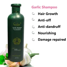 Garlic Hair Shampoo Hair Growth Nourishing Anti dandruff Shampoo Professional Care 500ml