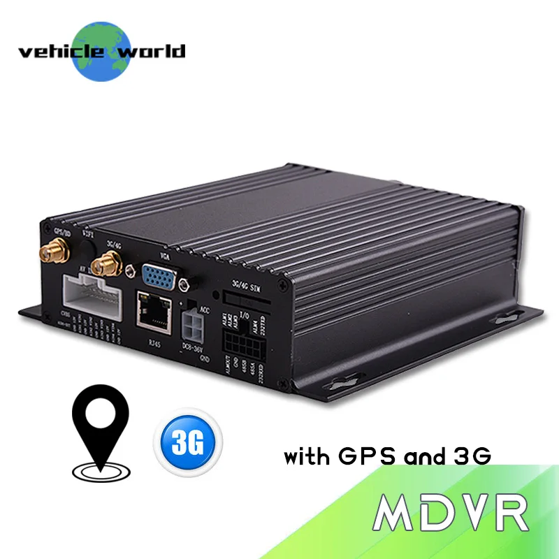 AHD 720 P/D1 режим мобильный dvr система мониторинга 4 канала gps 3g mdvr для