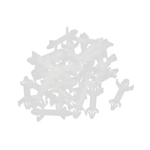 

30 Pcs HDB-1016 PCB Reverse Support Spacer Locking Nylon Standoff Height 0.63"