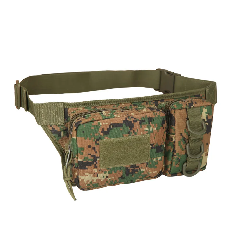 Jual Outdoor Taktik Dua Bahkan Paket AS Kamuflase 3 P Taktis Molle Ransel Olahraga Menjalankan Bersepeda Trekking Aksesoris Tas Pinggang