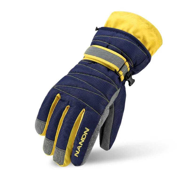 

Winter Outdoor Sports Ski Snowboard Snow Glove Adult Children Skiing Gloves Windproof Waterproof Riding Warm Cotton Gloves