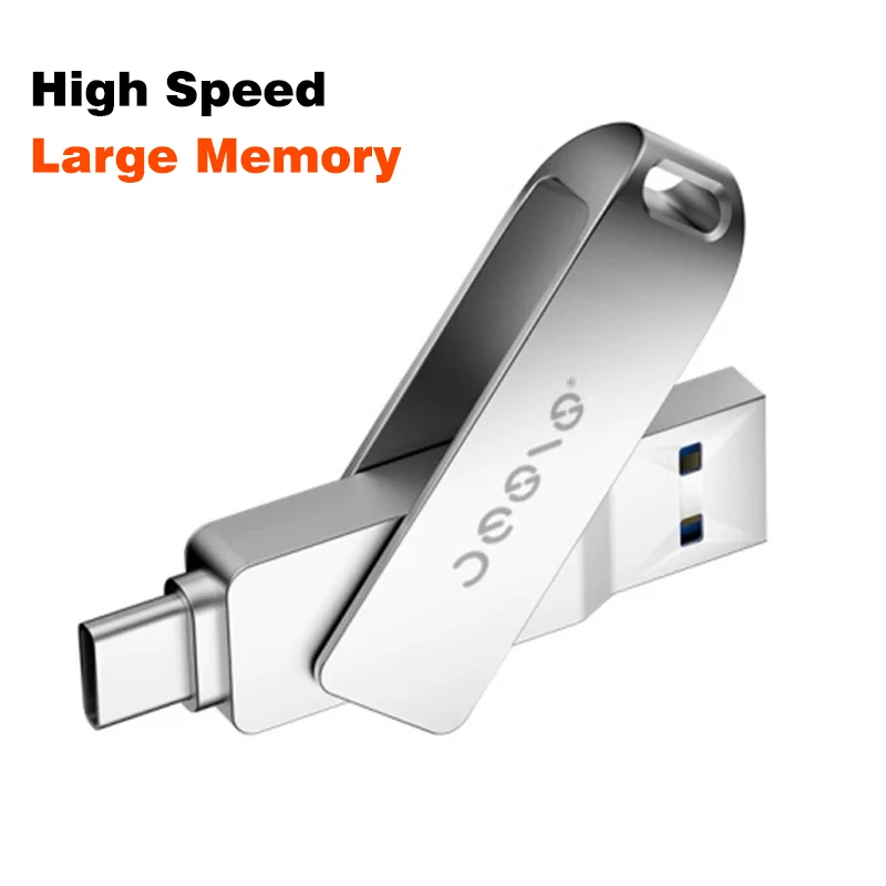 

Xiaomi Jesis Flash-Drive Disk USB3.1 Type-C Mobile Phone Storage Space Expansion 32/64/128GB USB FlashDrive for Laptop U Disk