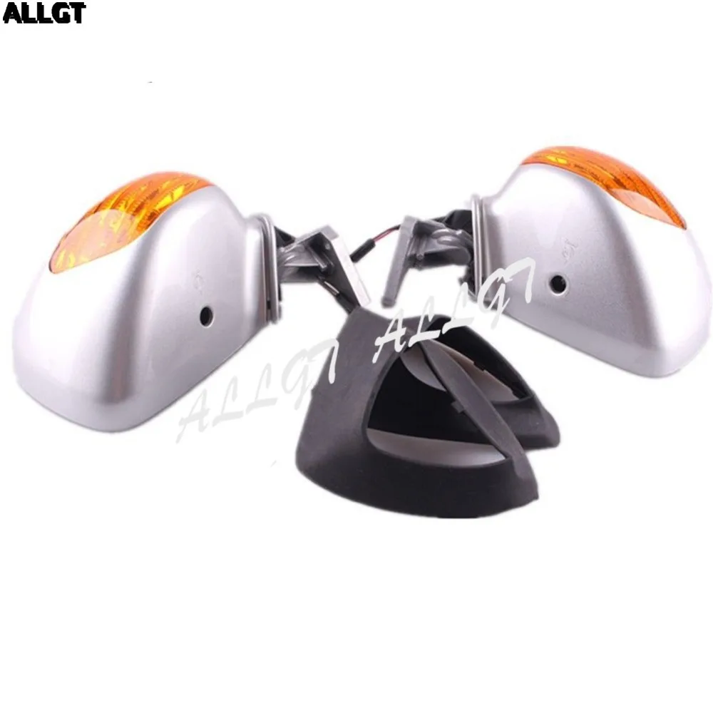 Rear View Mirror Integrated LED Turn Signal For Honda Goldwing GL1800