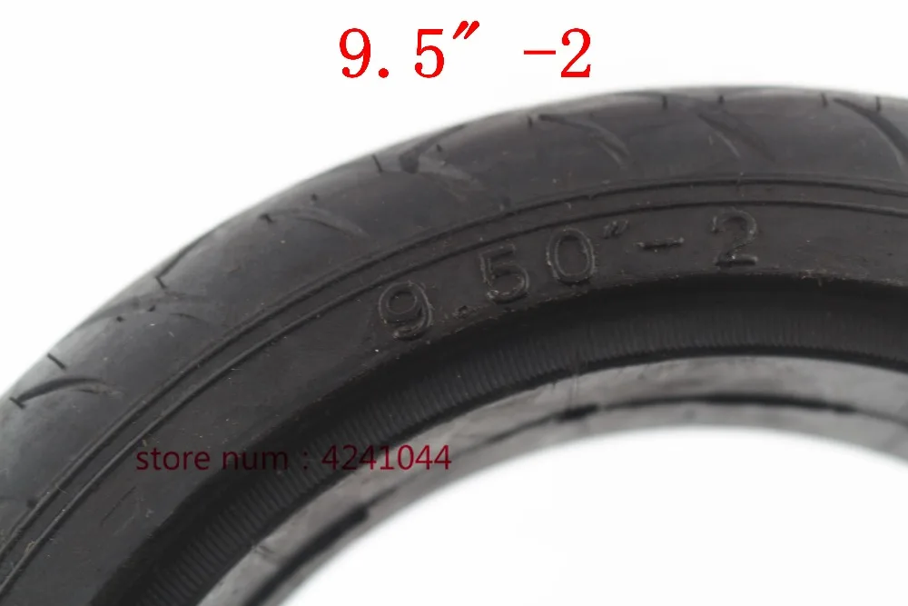 9.50''-2 Solid Tire For Gas Scooter Electric Scooter / Electric Scooter Spare Airless Tire 9.50-2 Rubber Tire