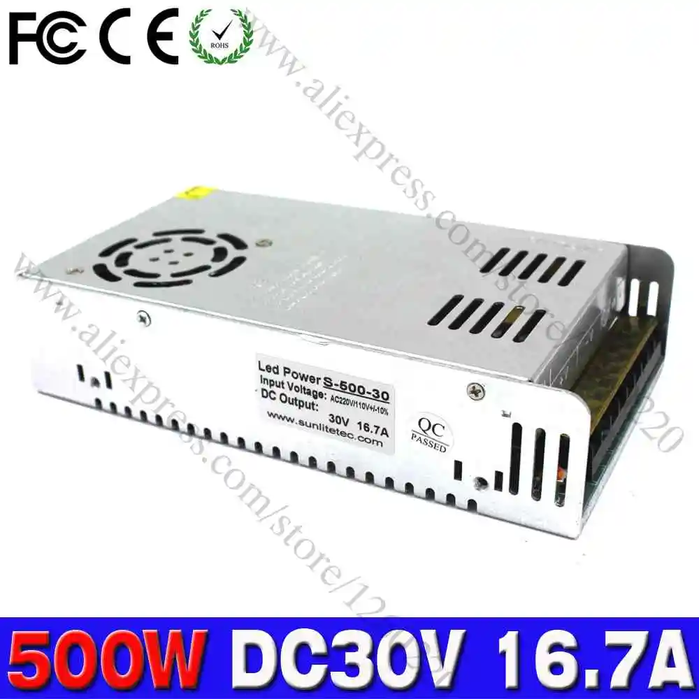 30V500W