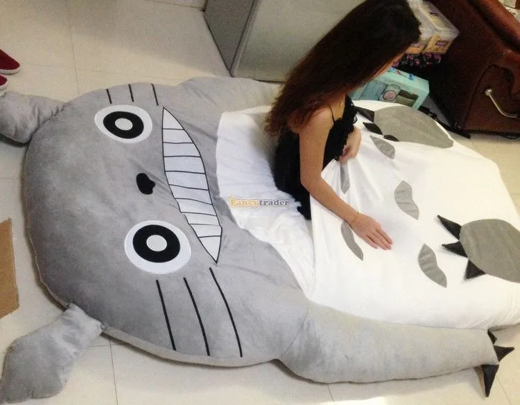 Fancytrader 190cm X 130cm Super Cute Huge Giant Totoro Bed Tatami Carpet Sofa Free Shipping FT90191 (13)