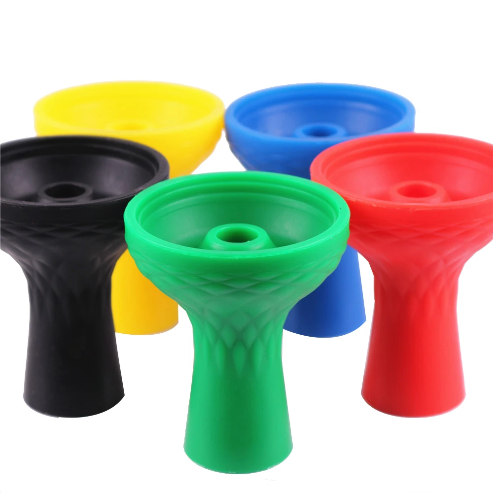 Phunnel One Hole Silicone Hookah Tobacco Head Bowl Molasses Holder Fits