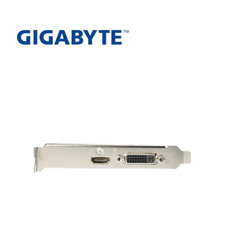 Полностью новая Видеокарта Gigabyte GV-N710D5-2GL GT710 2G D5 половинной высоты, настольный компьютер 1U2U, Серверная видеокарта