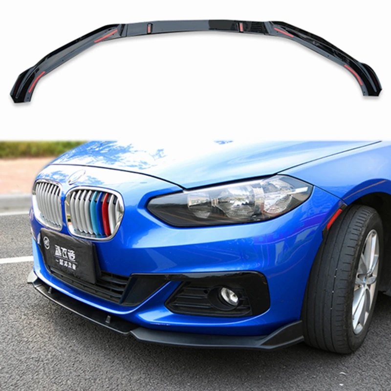 Для BMW Новинка 1 серия 118i 120i седан 2017 внешний вид ABS пластик три секции передняя