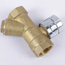 Магнитный фильтр шаровой клапан DN20 DN25 DN32 три дополнительных