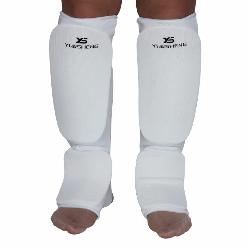 Хлопковые боксерские защитные щитки MMA Защита ног TKD kickboxing pad Muaythai тренировочные