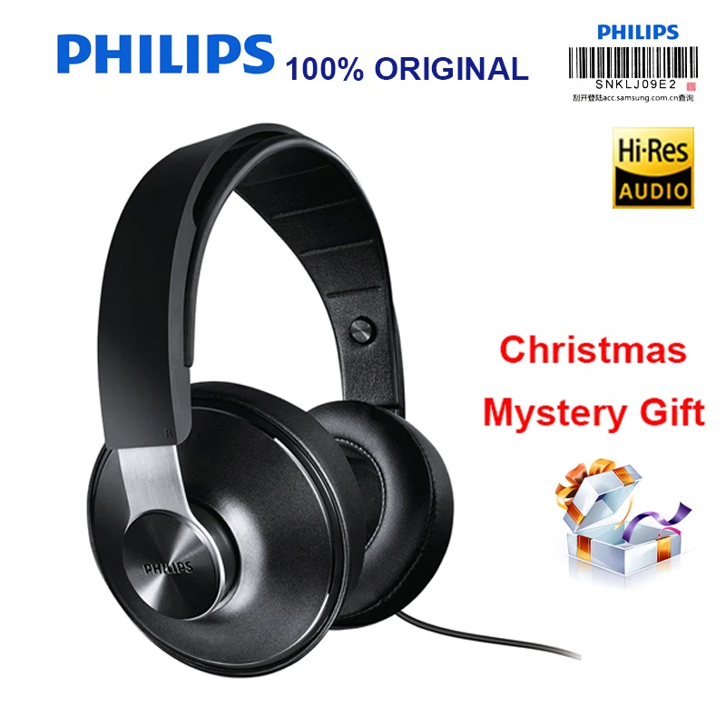 Philips SHP8000 наушники/Hi Fi наушники длинные провода объем Управление микрофон