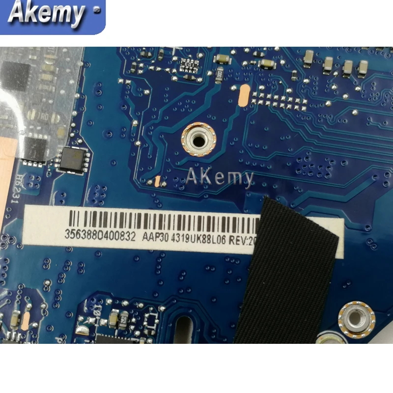 Akemy UX303LAB Материнская плата ноутбука для ASUS UX303LA UX303LNB Материнская плата ноутбука I5-5200U 4 Гб ram 90NB04Y0-R06000