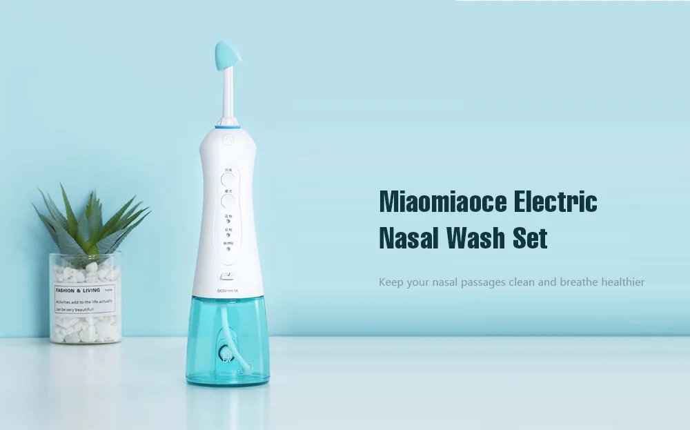 Электрический носовой фильтр, моющий инструмент, вращение на 360 градусов, чистый нос, перезаряжаемый, водонепроницаемый, для аллергии против ринита, для носа