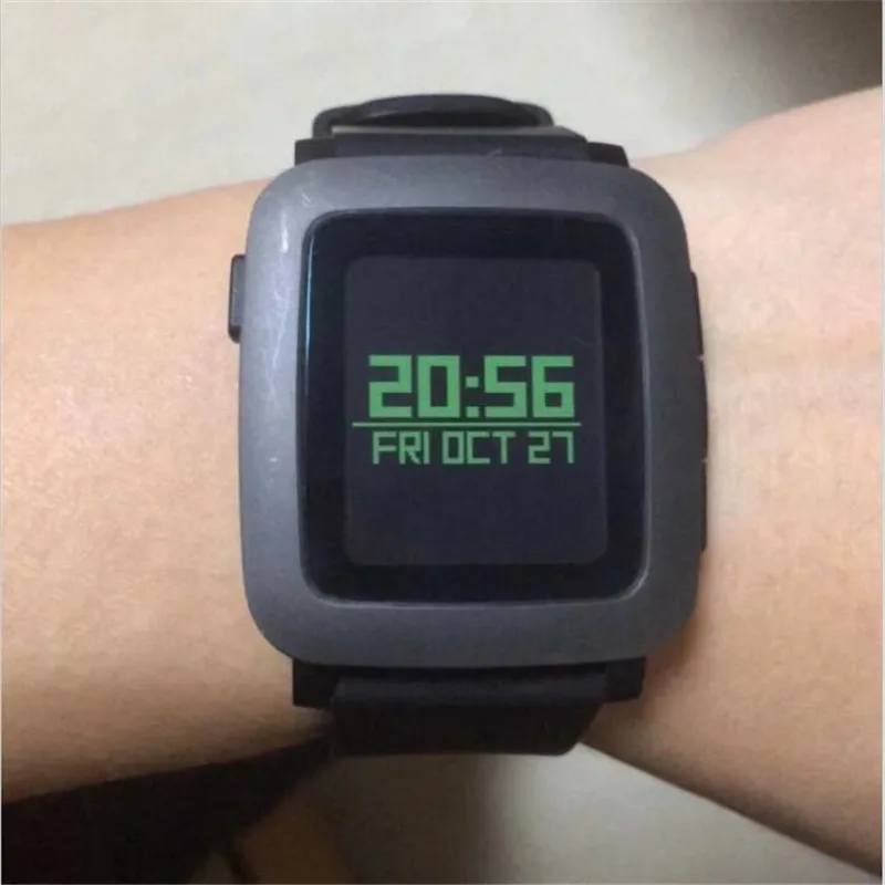 ZycBeautiful умные часы для iPhone и Android, многофункциональные умные спортивные часы PEBBLE Time, водонепроницаемые 5-атм