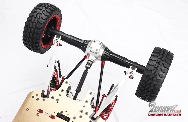 Ковш 1/5 4WD Dragon Hammer пустынный грузовик 2,0 задний прямой мост газовый грузовик RTR Rc автомобиль 36cc двигатель с двумя 65 кг сервопривод