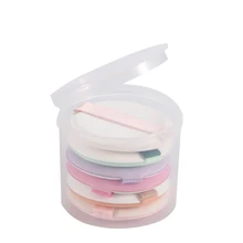 6 шт./пакет для женщин Макияж для лица Мягкий Хлопок спонж для нанесения пудры пуховые подушечки основа для лица макияж BB крем косметический инструмент