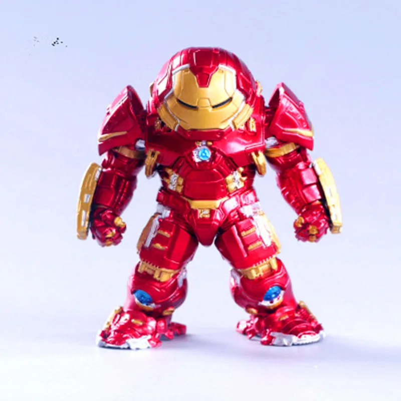 9 CM The Avengers 2 Anime Figure Anti-Hulk Dolls Iron Man Action Posture Model Standing Ver with Box M35 | Игрушки и хобби