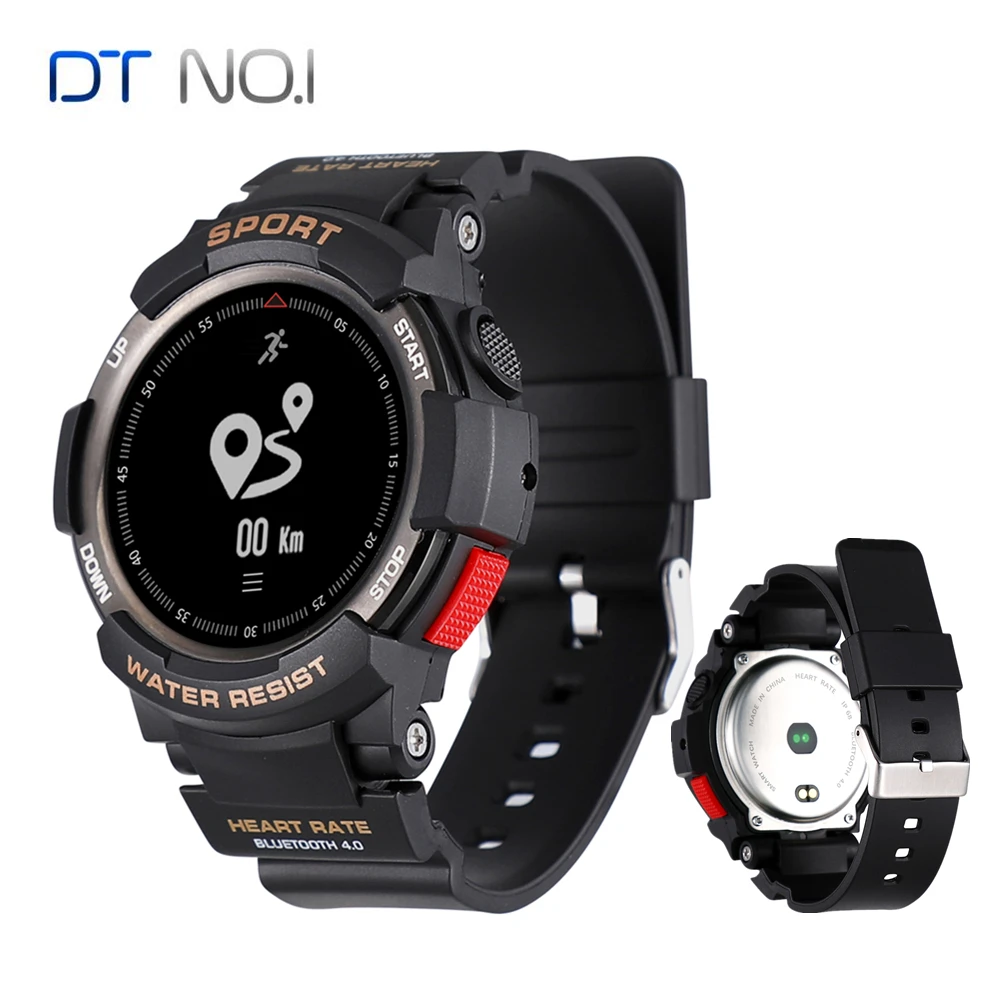 

NO.1 F6 IP68 Waterproof Smart Watch NRF51822 Sleep Monitor Remote Camera Watch Men Outdoor Sports Smartwatch for Android iOS