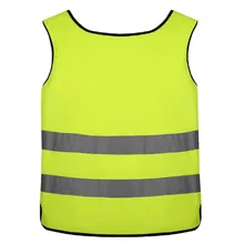 Наружные защитные работает полиэфирные светоотражающие жилеты безопасности