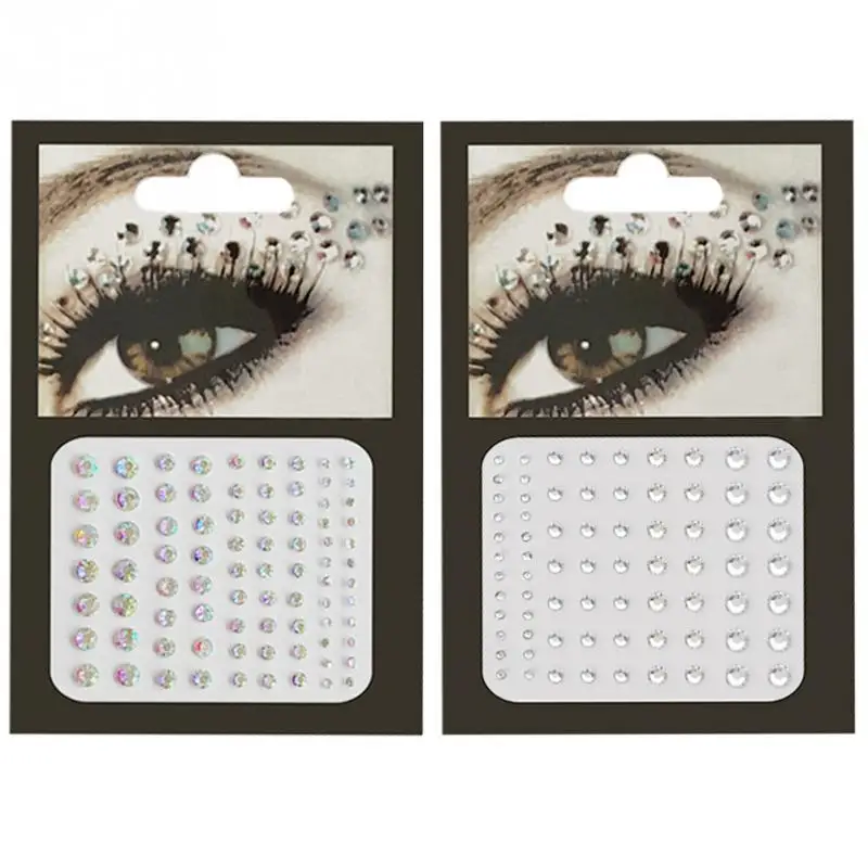 

1pcs Body Face Jewels Crystal Temporary Eyes Tattoo Festival Party Body Glitter Stickers Flash Rhinestones Nail Art Decorations
