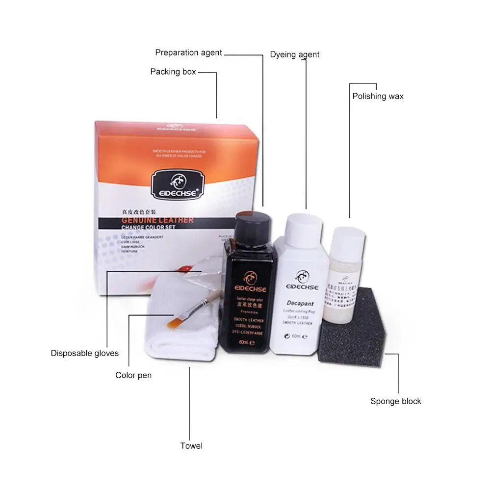 Кожа автомобиля Re color ing Balm обновление восстановление ремонт цвет поцарапанная кожа для диванов автокресел