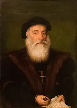 

wholesale painting # good quality -Portuguese India RETRATO DE VASCO DA GAMA 1st Count of Vidigueira print art painting