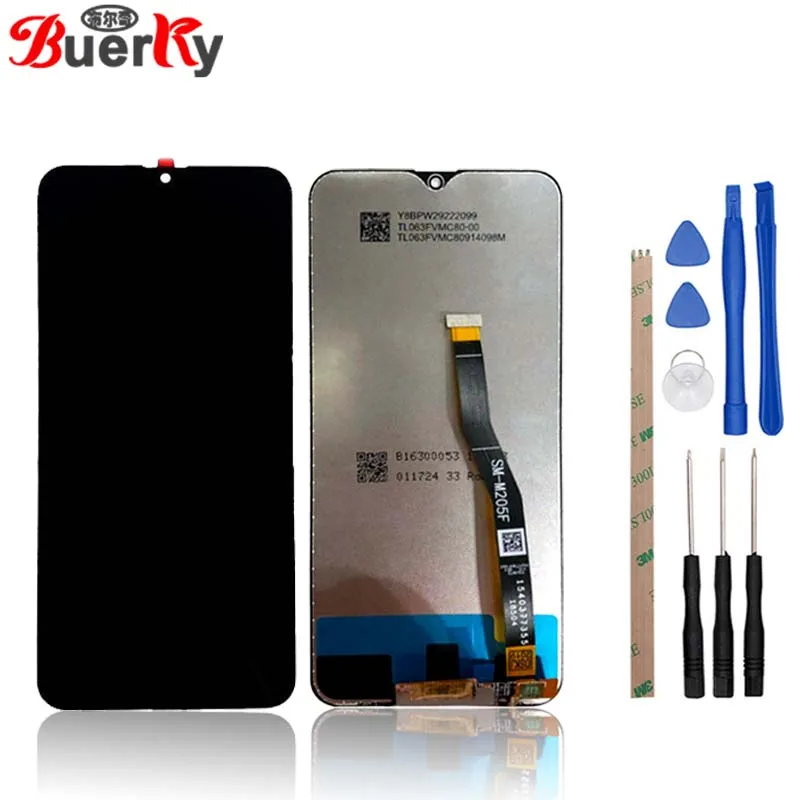 

BKparts For Samsung Galaxy M20 M205 M205F M205FD 2019 LCD Display With Touch Screen Digitizer Full Assembly