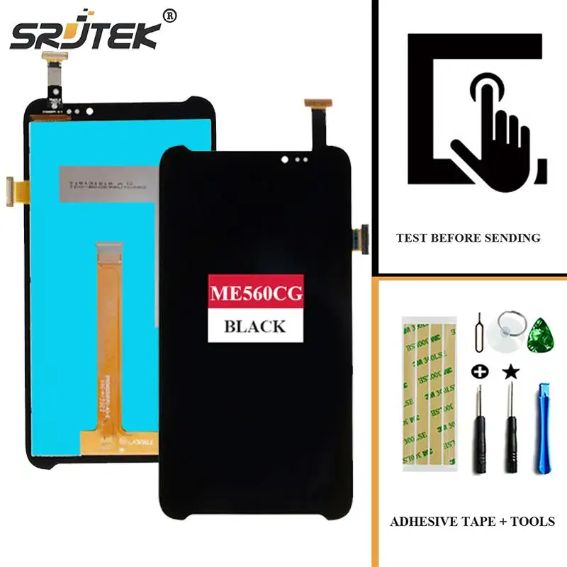imágenes para Srjtek Para Asus Fonepad Nota 6 ME560 ME560CG FHD6 K00G 6.0 ''Pantalla LCD de Matriz + Pantalla Táctil Digitalizador Asamblea Completo negro imágenes para Srjtek Para Asus Fonepad Nota 6 ME560 ME560CG FHD6 K00G 6.0 ''Pantalla LCD de Matriz + Pantalla Táctil Digitalizador Asamblea Completo negro