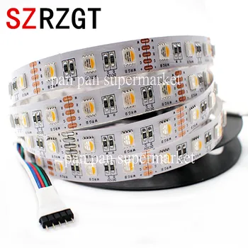 

5m 5050 Led Strip DC12V 4in1 RGBW RGBWW 2in1 CCT Led Light Tape IP20 no- Waterproof 60led/m home decoration