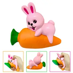 Сожмите мягкими морковь кролик замедлить рост крем Ароматические декомпрессии Игрушечные лошадки шутка игрушка антистресс интересные